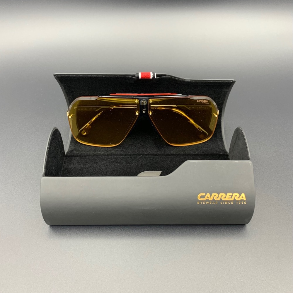 Unisex Carrera Sunglasses with gold/yellow lens !